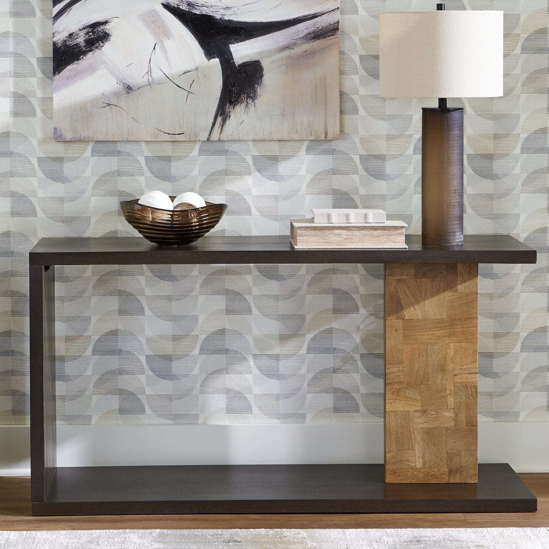 Camlett Console Sofa Table - Sofa Table - Half Price Furniture