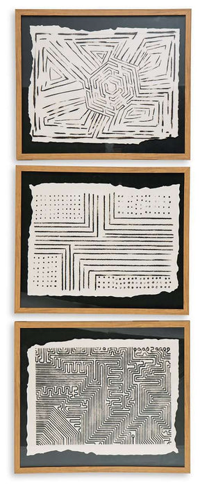 Wonderstow Wall Art (Set of 3) - Half Price Furniture