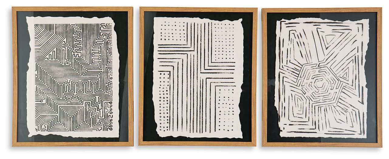 Wonderstow Wall Art (Set of 3) - Half Price Furniture