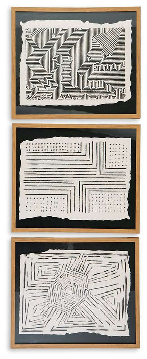 Wonderstow Wall Art (Set of 3) - Half Price Furniture