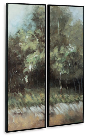 Dansot Wall Art (Set of 2) - Wall Art - Half Price Furniture