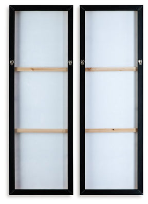 Dansot Wall Art (Set of 2) - Wall Art - Half Price Furniture