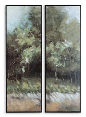 Dansot Wall Art (Set of 2) - Wall Art - Half Price Furniture