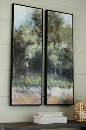 Dansot Wall Art (Set of 2) - Wall Art - Half Price Furniture