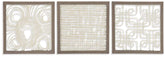 Odella Wall Decor (Set of 3) Half Price Furniture