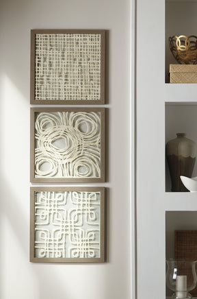 Odella Wall Decor (Set of 3) - Half Price Furniture