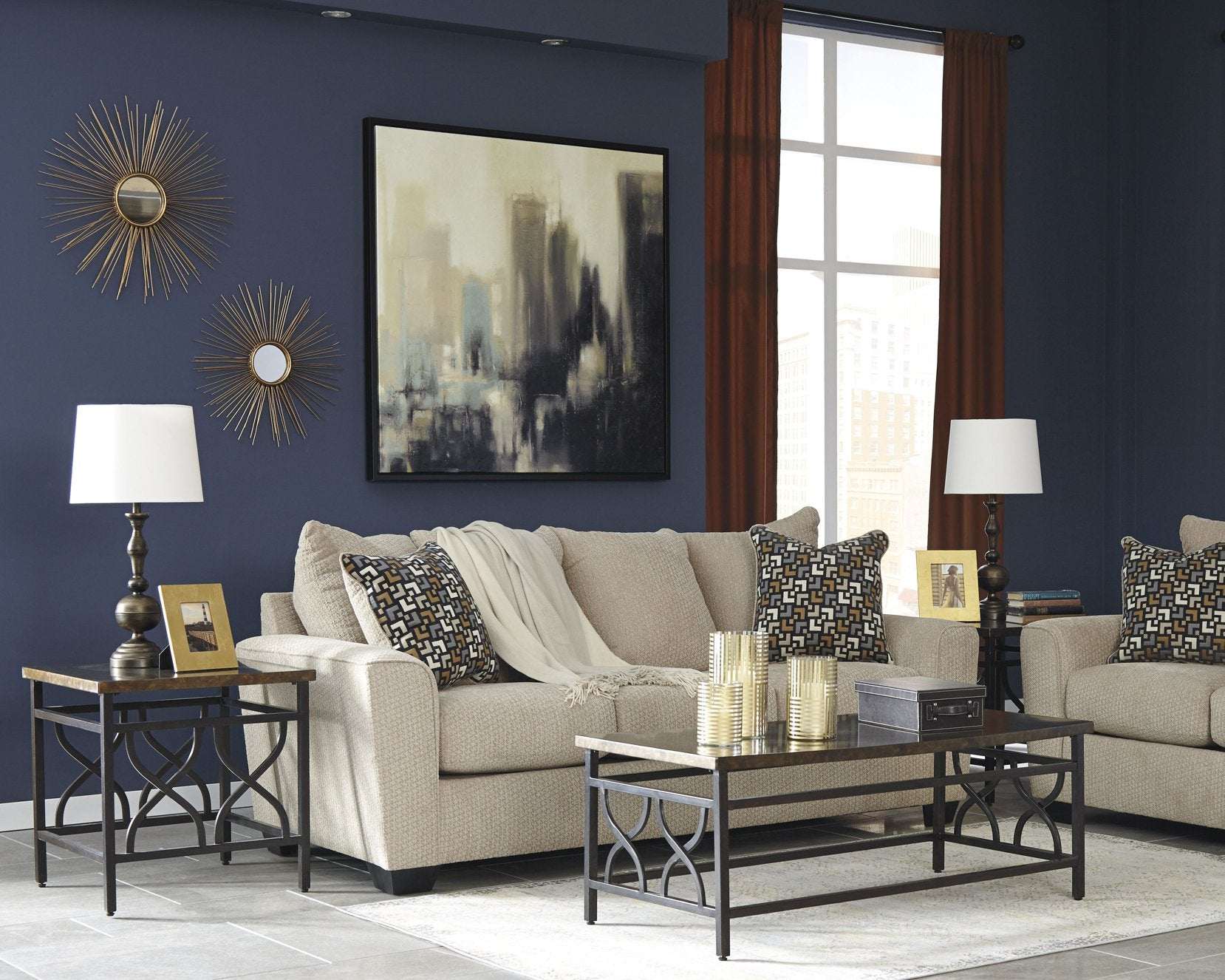 Doniel Accent Mirror (Set of 2) - Mirror - Half Price Furniture