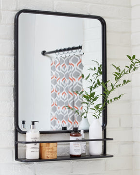 Ebba 22" x 31" Accent Mirror - Mirror - Half Price Furniture