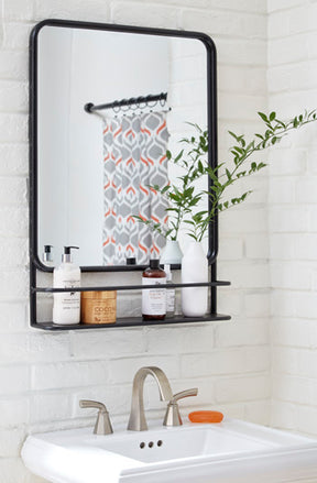 Ebba 22" x 31" Accent Mirror - Mirror - Half Price Furniture