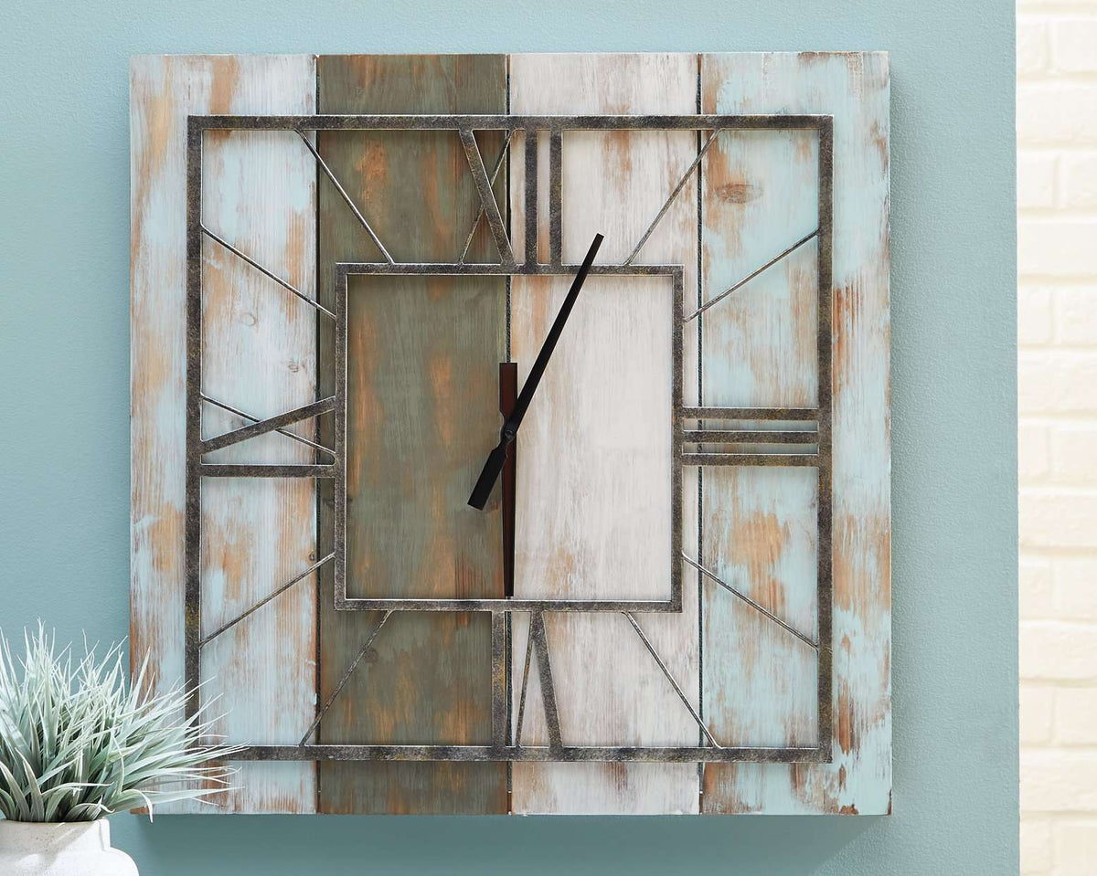 Perdy Wall Clock Half Price Furniture