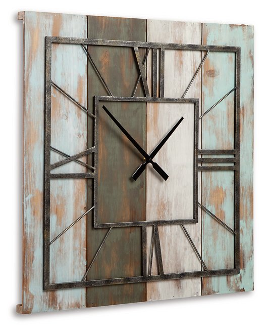 Perdy Wall Clock Half Price Furniture