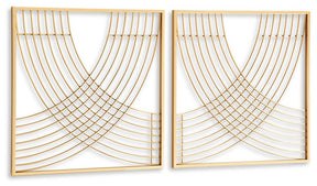 Dalkins Wall Decor (Set of 2) - Half Price Furniture