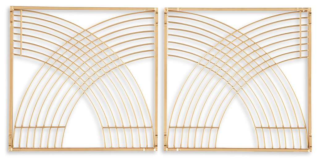 Dalkins Wall Decor (Set of 2) - Wall Decor - Half Price Furniture