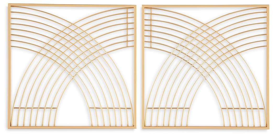Dalkins Wall Decor (Set of 2) Half Price Furniture