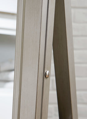 Evesen Floor Standing Mirror with Storage - Mirror - Half Price Furniture