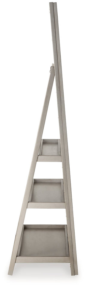 Evesen Floor Standing Mirror with Storage - Mirror - Half Price Furniture