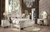 Versailles Bone White Queen Bed Half Price Furniture