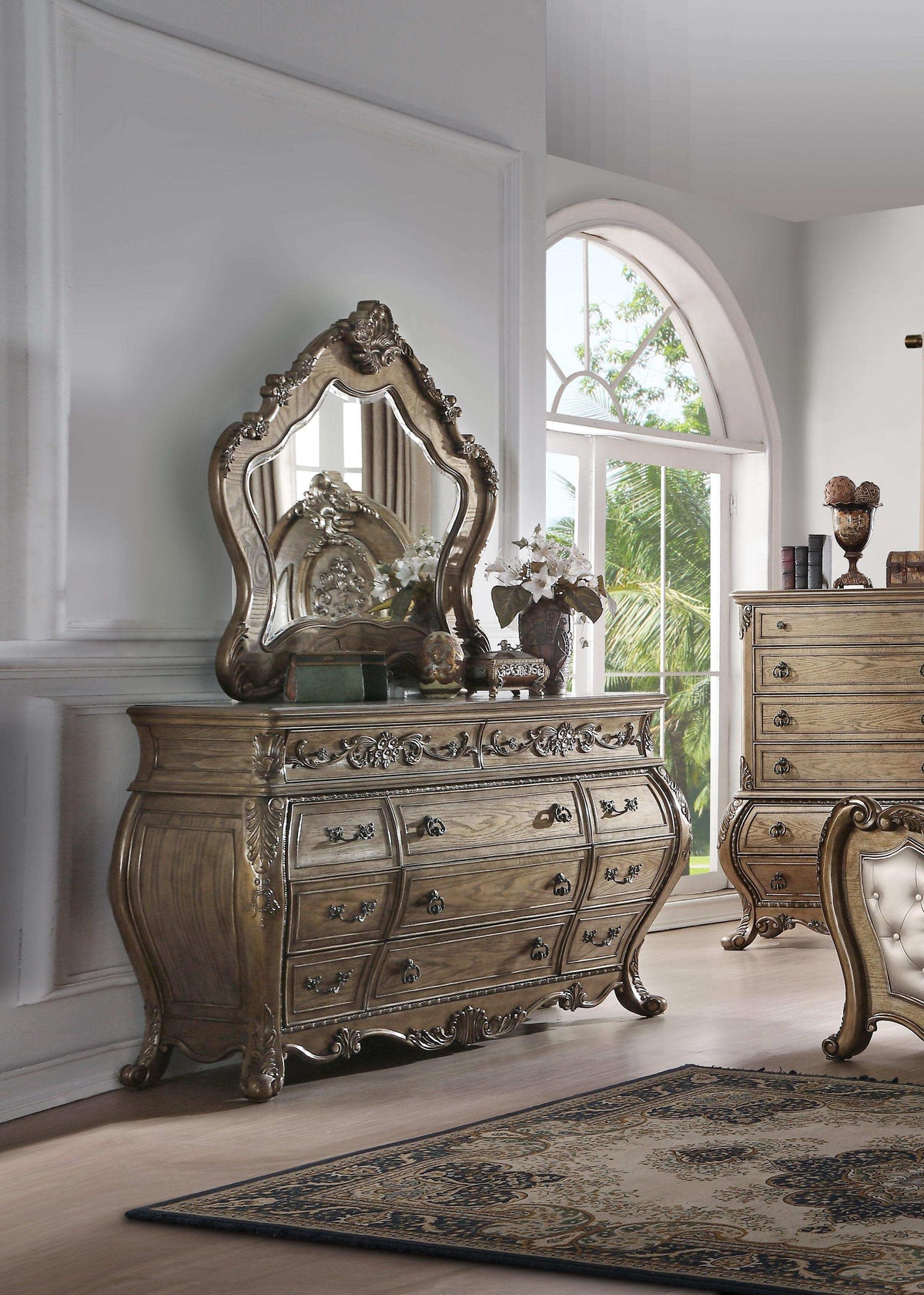Ragenardus Vintage Oak Dresser Half Price Furniture