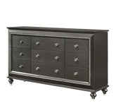 Kaitlyn Metallic Gray Dresser - Half Price Furniture