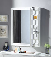 Cargo White Vanity Mirror - Half Price Furniture