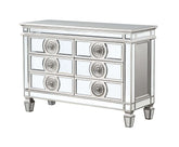Varian Mirrored & Antique Platinum Server - Half Price Furniture