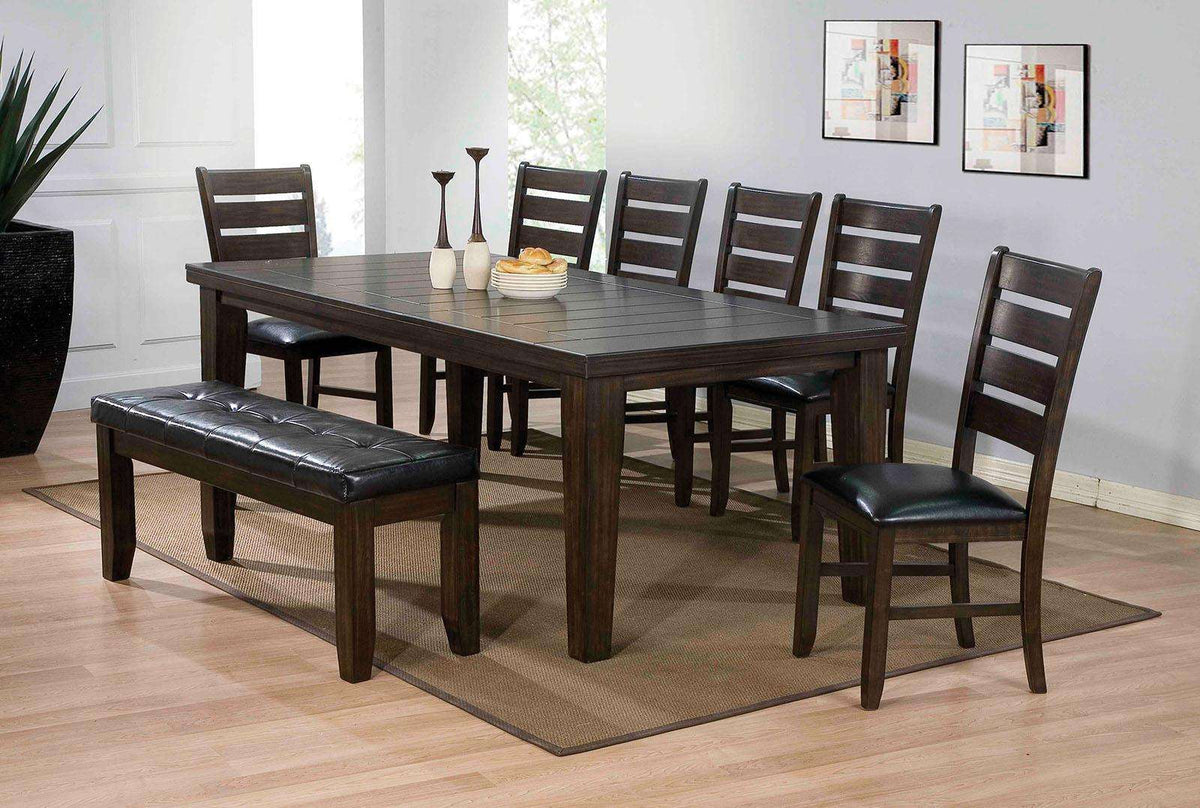 Acme Furniture Urbana Rectangular Dining Table in Espresso 74620 - Half Price Furniture