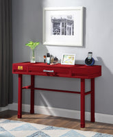 Cargo Red Vanity Desk Half Price Furniture
