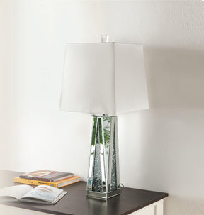 Noralie Mirrored & Faux Diamonds Table Lamp Half Price Furniture