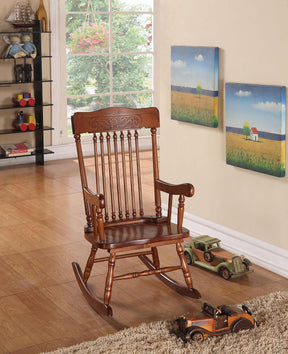 Kloris Tobacco Youth Rocking Chair Half Price Furniture
