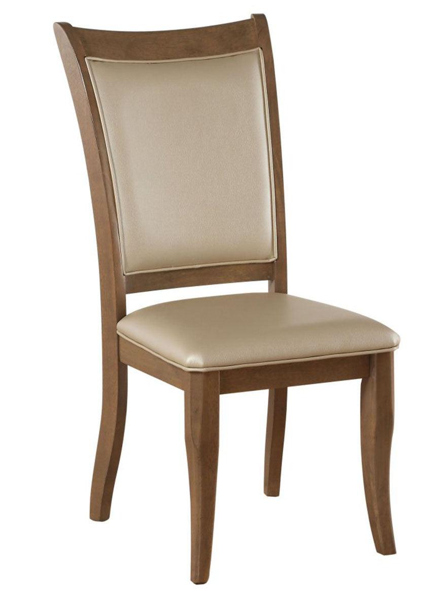 Acme Furniture Harald Side Chair in Beige and Gray (Set of 2) 71767  Las Vegas Furniture Stores