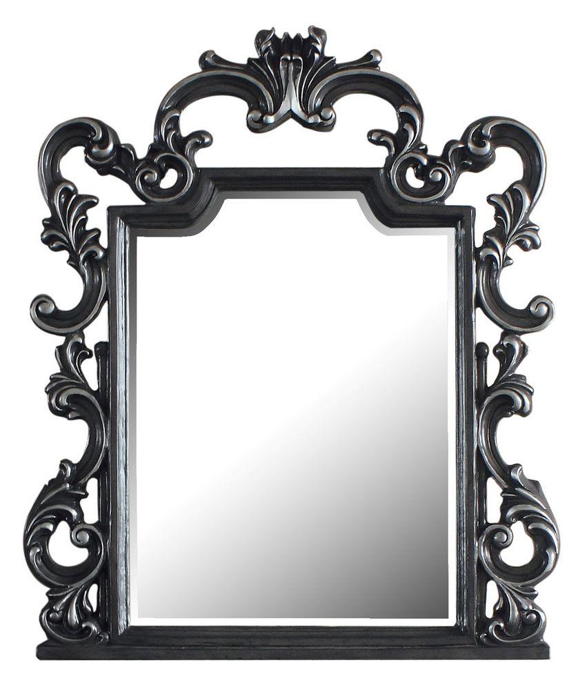 Acme Furniture House Delphine Mirror in Charcoal 28834  Las Vegas Furniture Stores