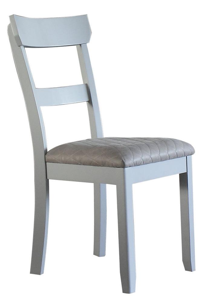 Acme Furniture House Marchese Side Chair in Pearl Gray (Set of 2) 68862  Las Vegas Furniture Stores