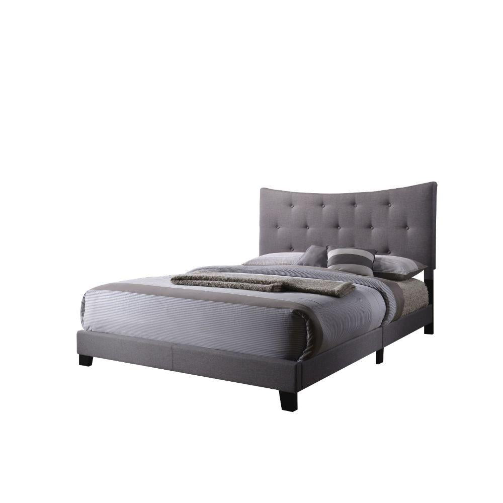 Venacha - Queen Bed - Gray, Dark - 85"  Las Vegas Furniture Stores