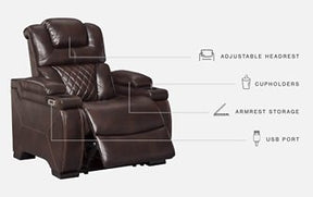 Warnerton Power Recliner - Half Price Furniture