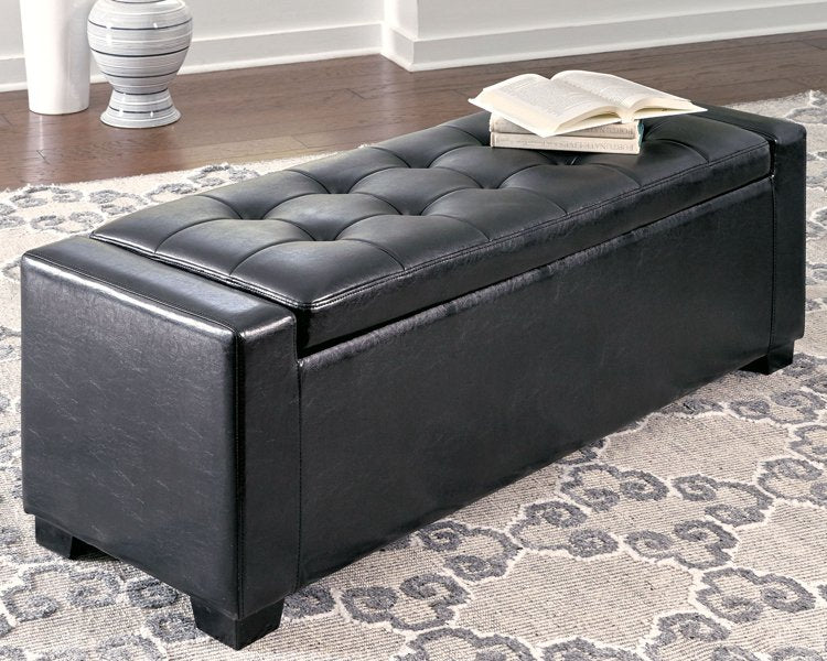 Benches Upholstered Storage Bench - Half Price Furniture