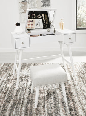 Thadamere Vanity with Stool - Half Price Furniture