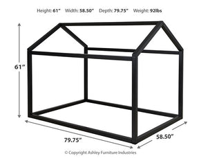 Flannibrook House Bed Frame - Bed - Half Price Furniture