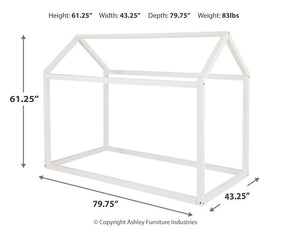 Flannibrook House Bed Frame - Bed - Half Price Furniture