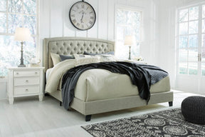 Jerary Upholstered Bed Half Price Furniture