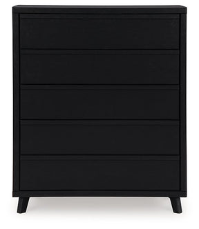 Danziar Wide Chest of Drawers - Chest - Half Price Furniture