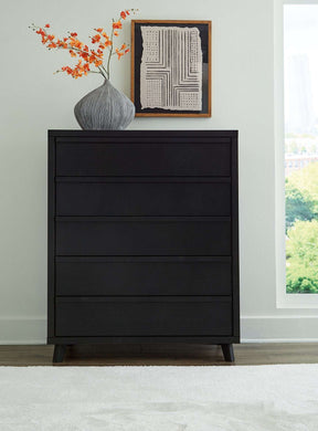 Danziar Wide Chest of Drawers - Half Price Furniture