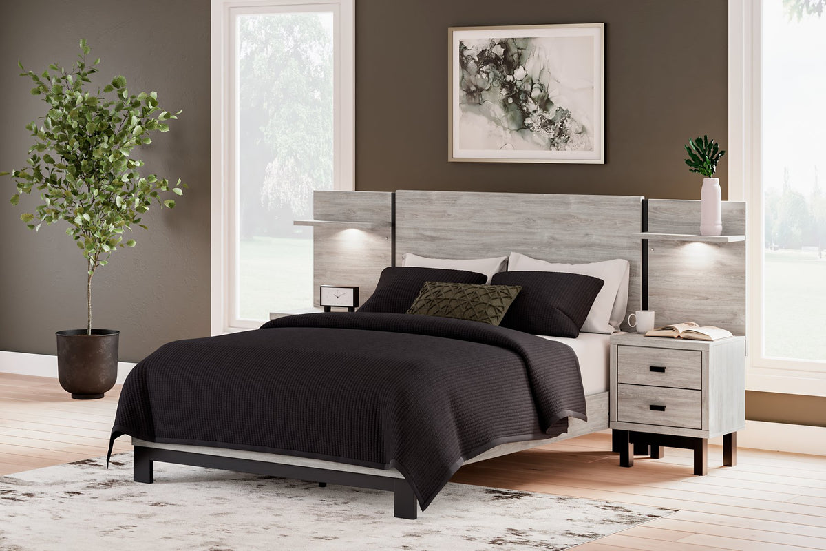Vessalli Bed with Extensions - Half Price Furniture