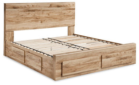 Hyanna Panel Storage Bed with 2 Under Bed Storage Drawer - Half Price Furniture