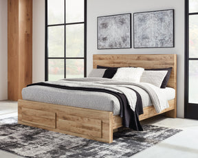 Hyanna Panel Storage Bed - Half Price Furniture