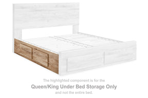 Hyanna Bed with 2 Side Storage - Half Price Furniture