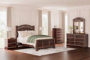 Glosmount Bed - Half Price Furniture