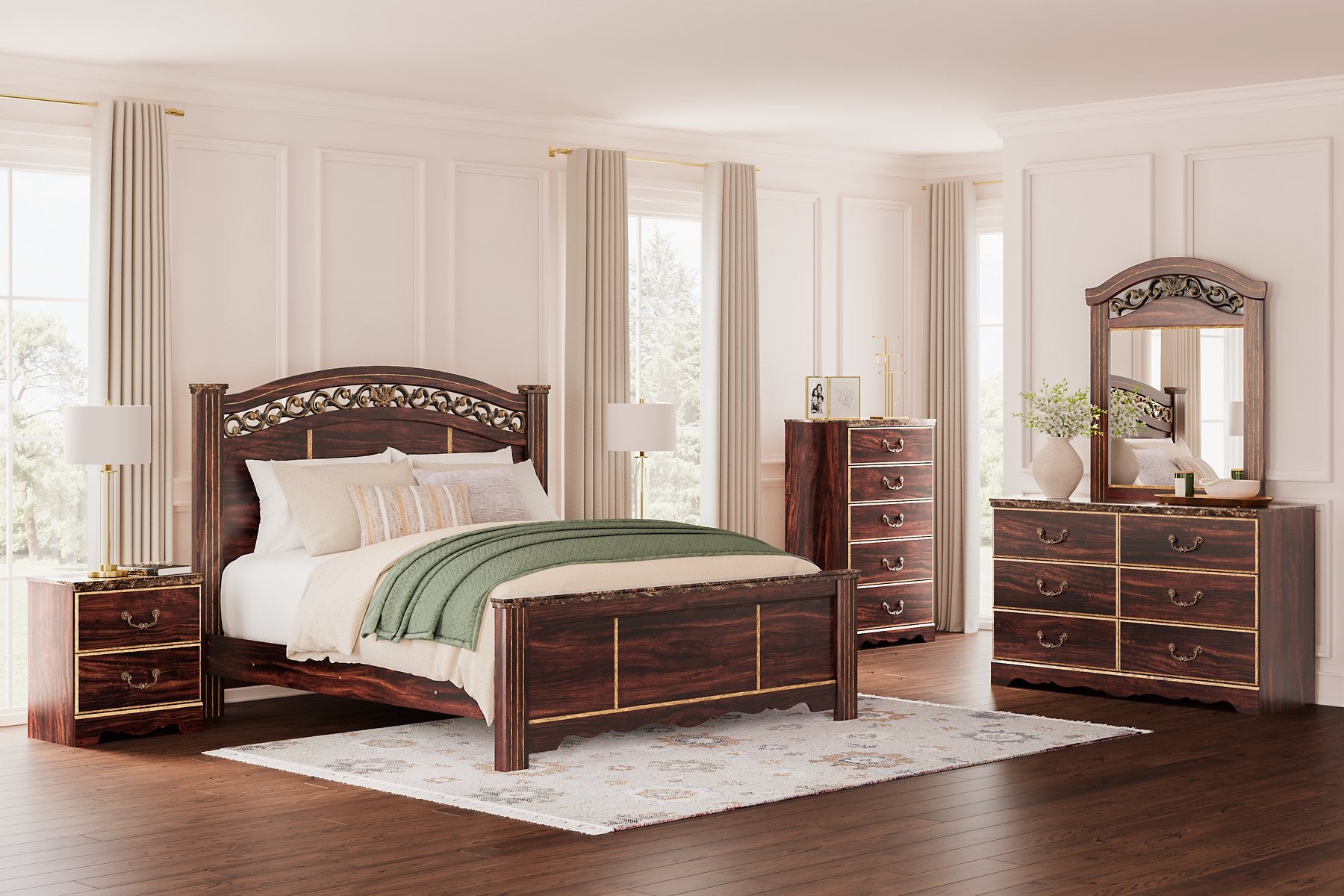 Glosmount Bed - Half Price Furniture