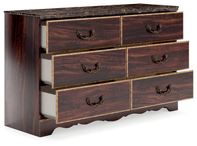 Glosmount Dresser and Mirror - Half Price Furniture