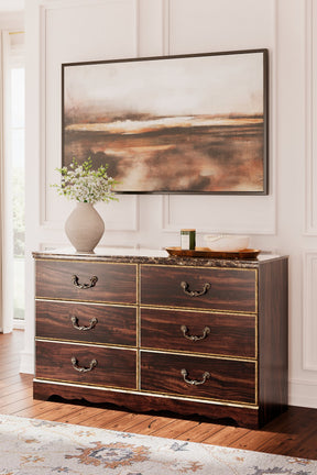 Glosmount Dresser and Mirror - Half Price Furniture