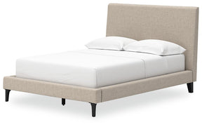 Cielden Upholstered Bed with Roll Slats - Bed - Half Price Furniture